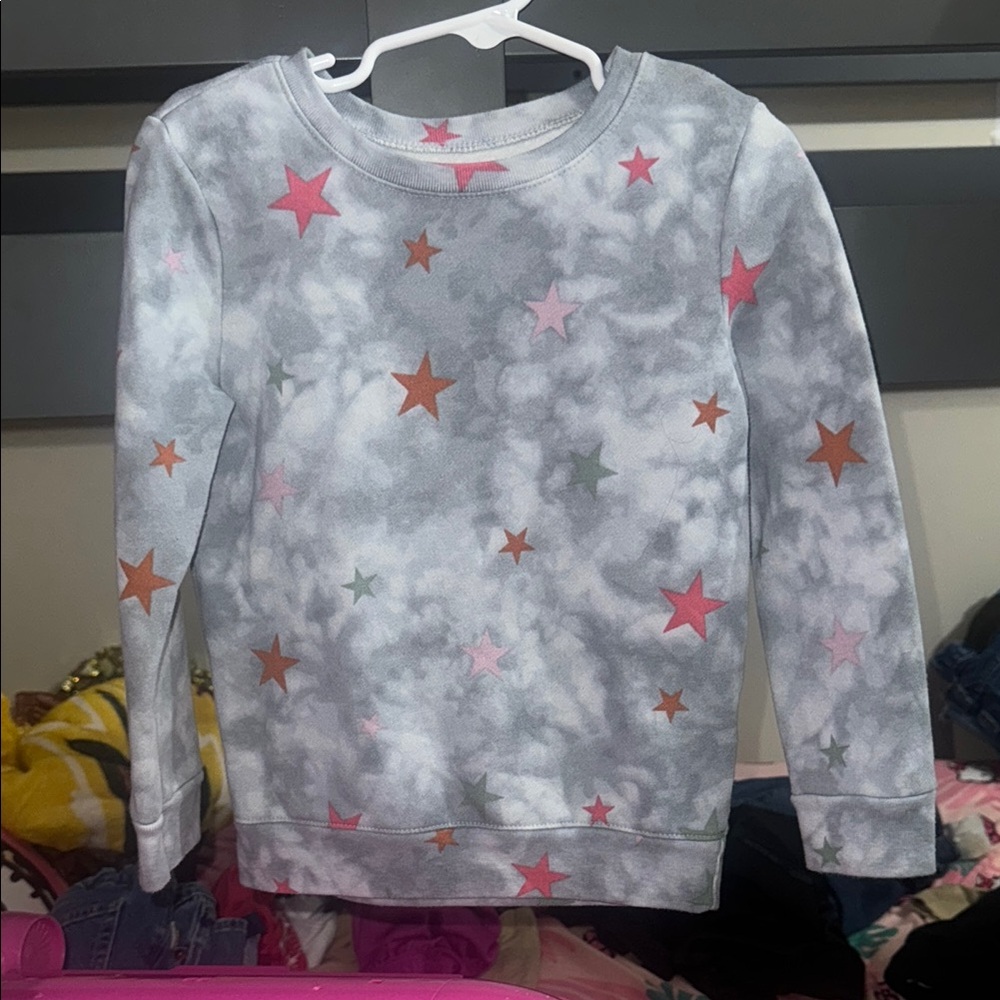 Garanimals Gray and Pink Star Sweatshirt